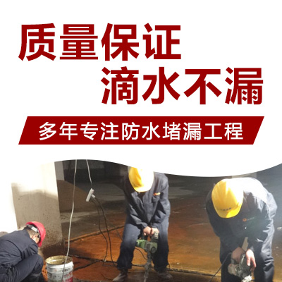 白茅湖农场防水堵漏工程