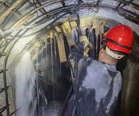 白茅湖农场大坝堵漏